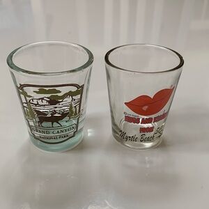 🥃Assorted shot glasses🍹